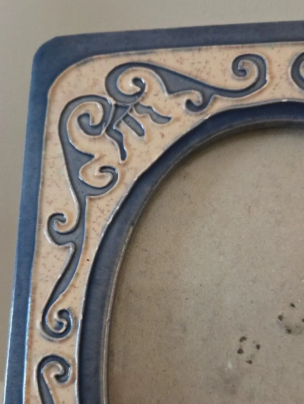 Ornate Ceramic Photo Frame